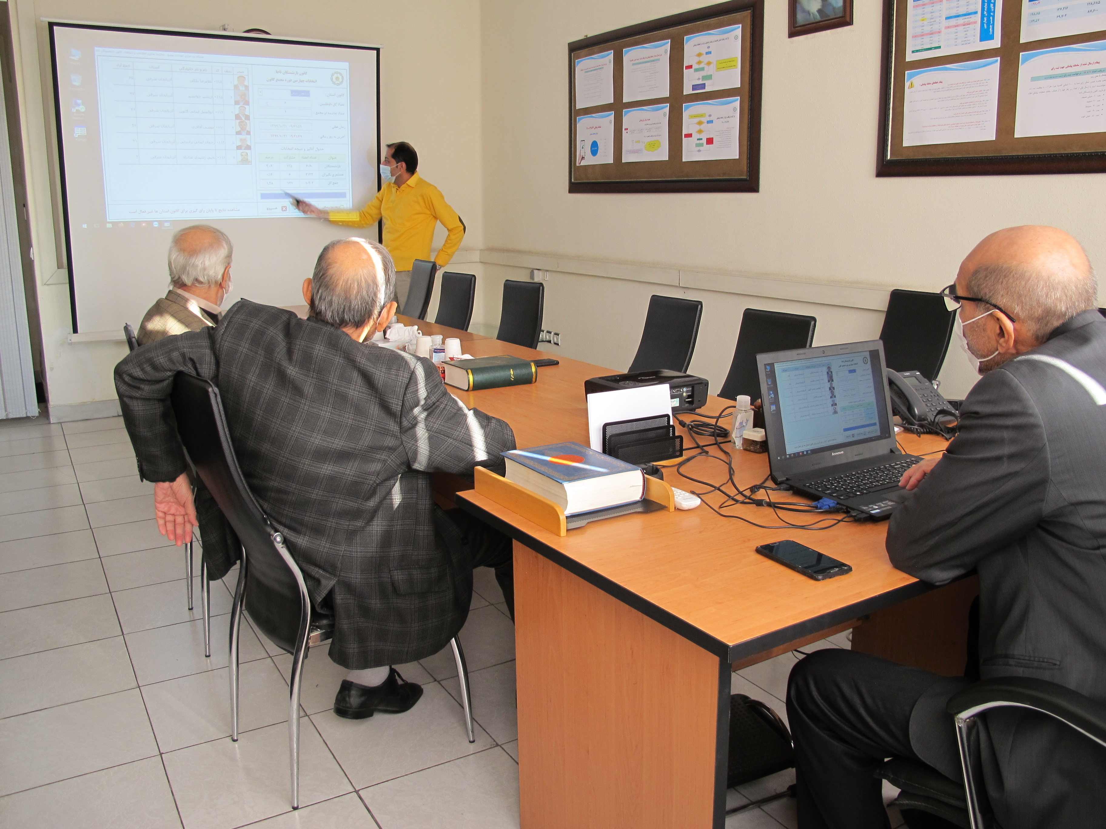 گزارش تصویری کمیته های تخصصی هیئت اجرایی انتخابات