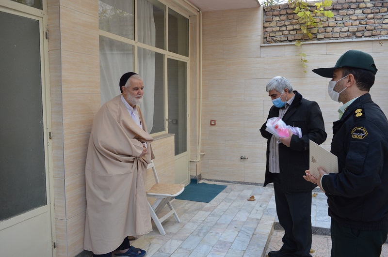 دیدار با جانباز بازنشسته عزت اله قادری شیری دیدار با جانباز بازنشسته عزت اله قادری شیری