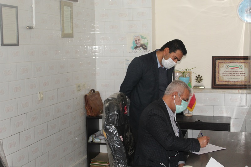 بازدید رئیس کانون بازنشستگان استان فارس از دفتر نمایندگی شهرستان فسا