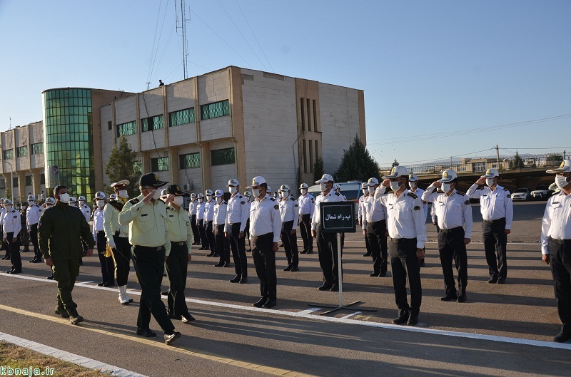 برگزاری مراسم صبحگاه عمومی در فارس هفته ناجا