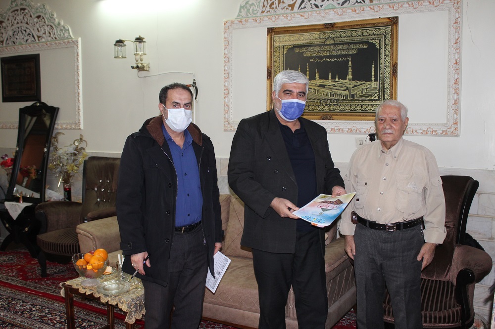 دیدار با بازنشسته جناب آقای حسن ده کردی در شهرستان ورامین دیدار با بازنشسته جناب آقای حسن ده کردی در شهرستان ورامین