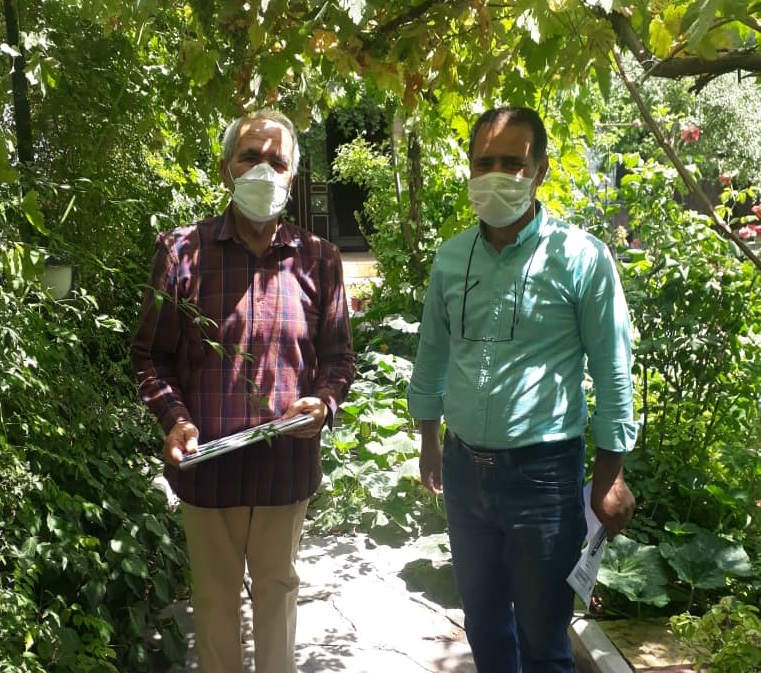 دیدار با بازنشسته جناب آقای سیف اله رجائی دیدار با بازنشسته جناب آقای سیف اله رجائی