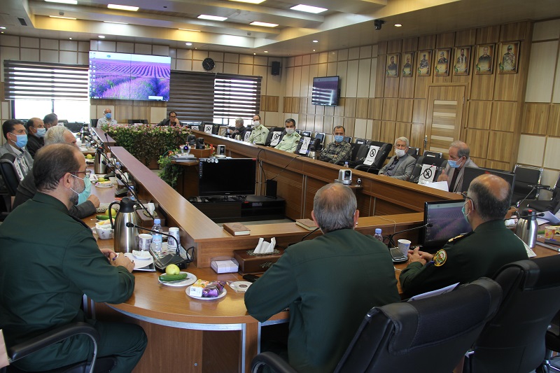 اولین جلسه قرارگاه تابان نیروهای مسلح استان تهران برگزار شد اولین جلسه قرارگاه تابان نیروهای مسلح استان تهران برگزار شد