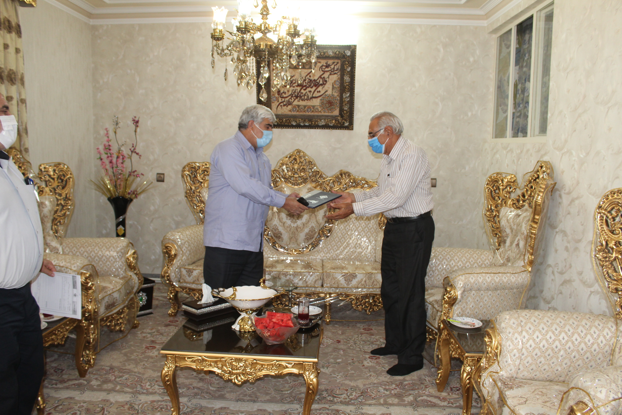 دیدار با بازنشسته جناب آقای علیرضا شیرکوند دیدار با بازنشسته جناب آقای علیرضا شیرکوند