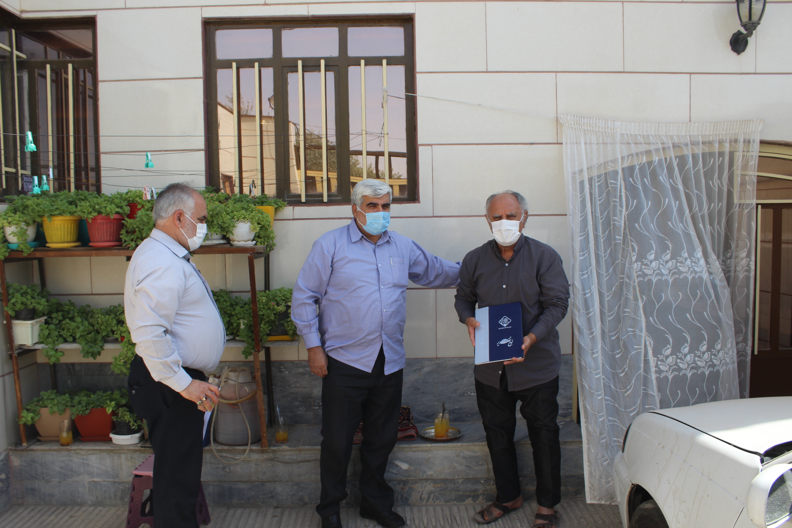 دیدار با بازنشسته جناب آقای الیاس برخورداری دیدار با بازنشسته جناب آقای الیاس برخورداری