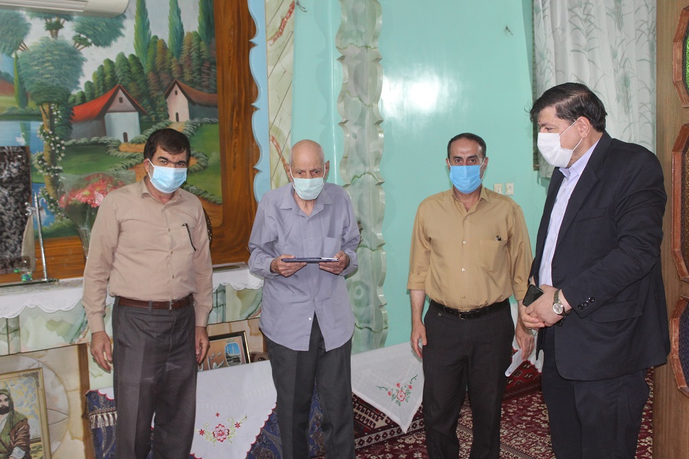 دیدار با بازنشسته جناب آقای محمدعلی ملکی دیدار با بازنشسته جناب آقای محمدعلی ملکی