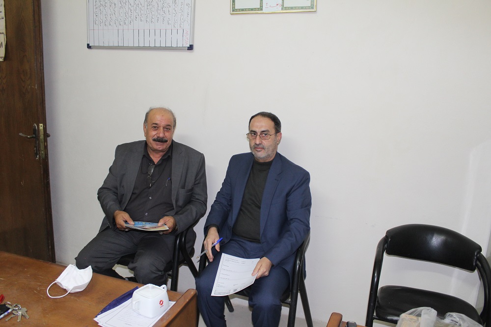 دیدار با بازنشسته جناب آقای حسن بارانی دیدار با بازنشسته جناب آقای حسن بارانی