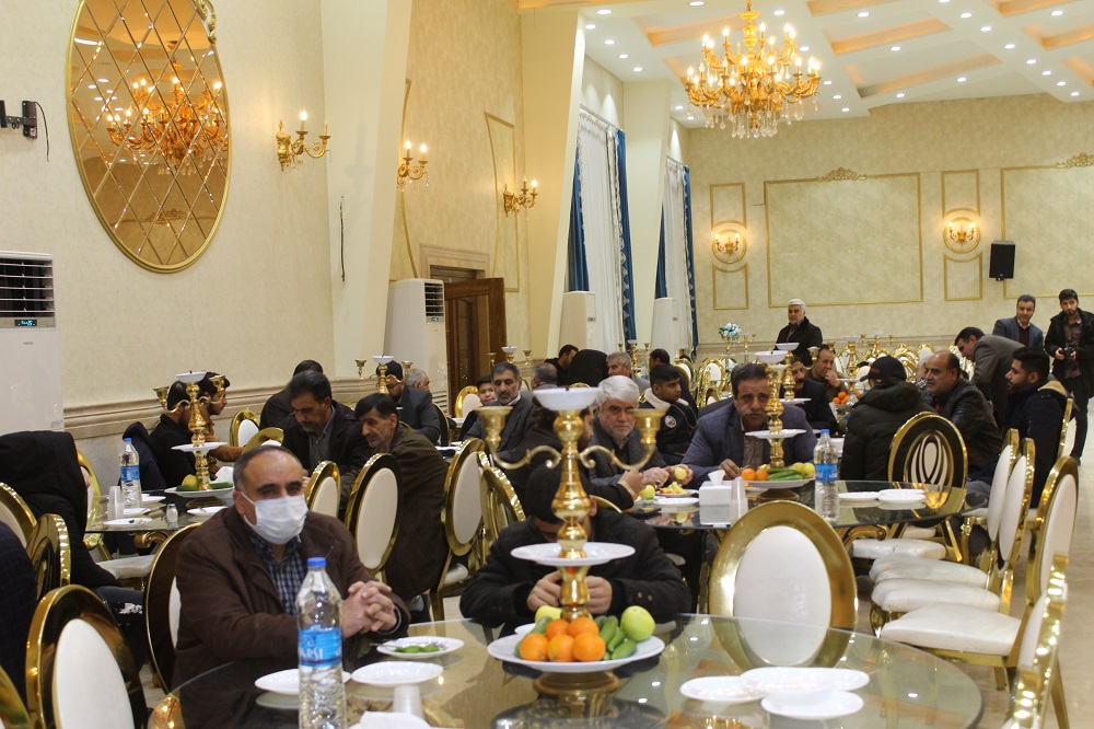 برگزاری مراسم ضیافت خانوادگی و برنامه تبیین شهرستان ورامین با حضور 61 بازنشسته و خانواده آنها برگزاری مراسم ضیافت خانوادگی و برنامه تبیین شهرستان ورامین با حضور 61 بازنشسته و خانواده آنها