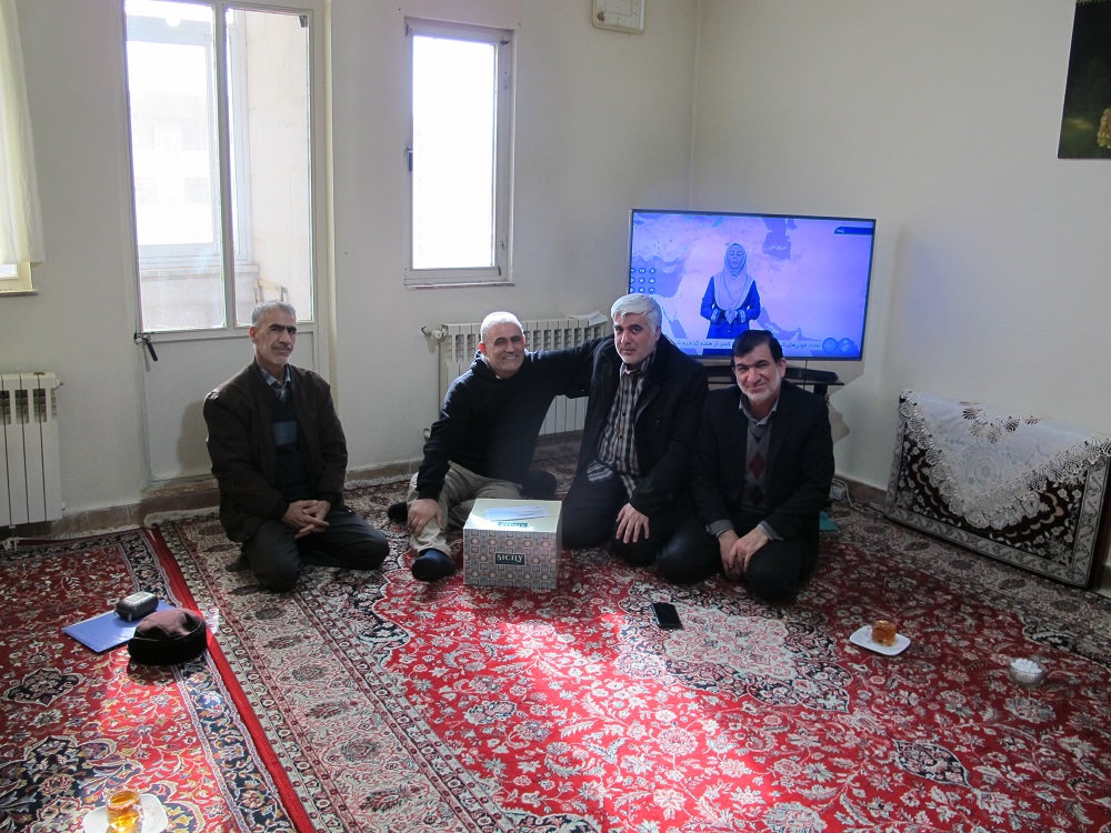 دیدار با 4 بازنشسته در شهرستان پردیس دیدار با 4 بازنشسته در شهرستان پردیس