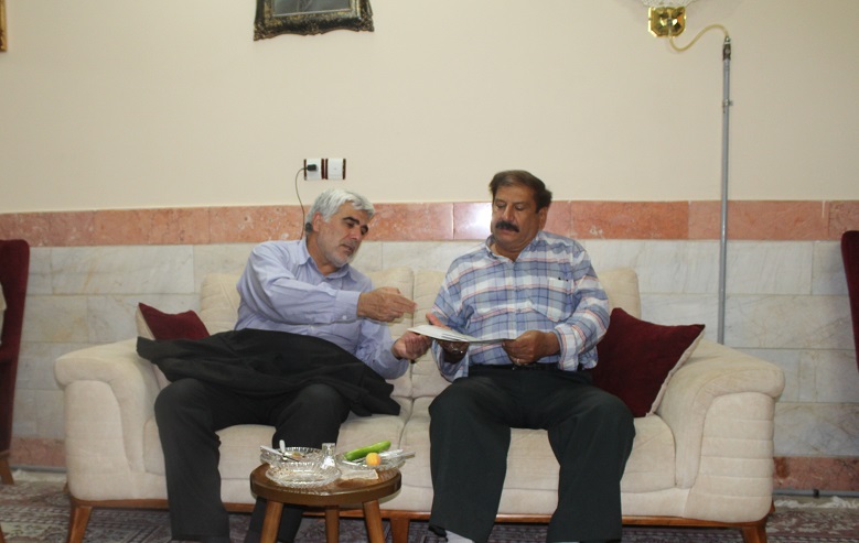 دیدار با ۲ بازنشسته در شهرستان ورامین دیدار با ۲ بازنشسته در شهرستان ورامین