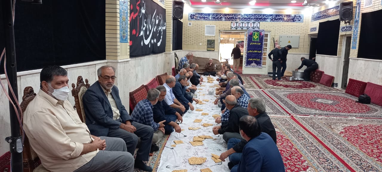 برگزاری مراسم قرائت زیارت عاشورا در شهرستان ورامین