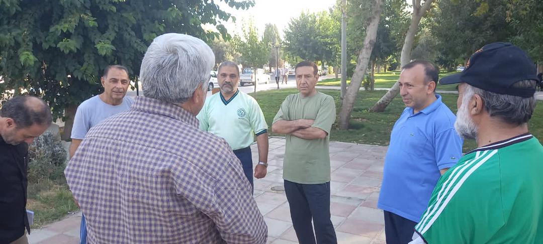 برگزاری ورزش صبحگاهی در شهرستان ورامین برگزاری ورزش صبحگاهی در شهرستان ورامین