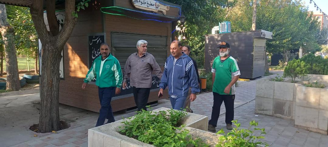 برگزاری ورزش صبحگاهی در شهرستان ورامین برگزاری ورزش صبحگاهی در شهرستان ورامین