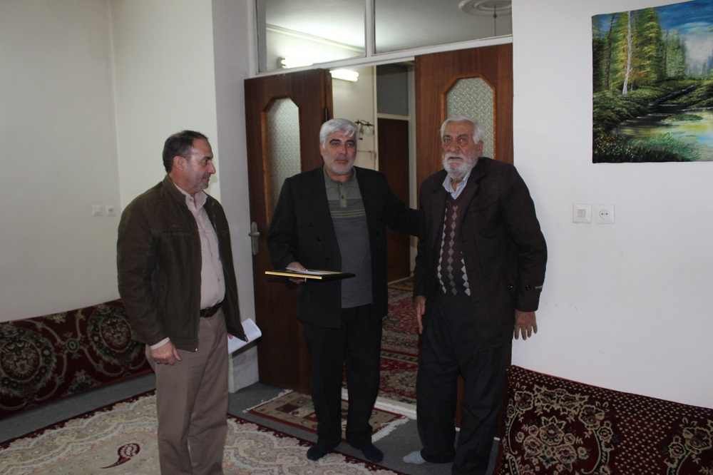 دیدار با ۳ بازنشسته در شهرستان ورامین دیدار با ۳ بازنشسته در شهرستان ورامین