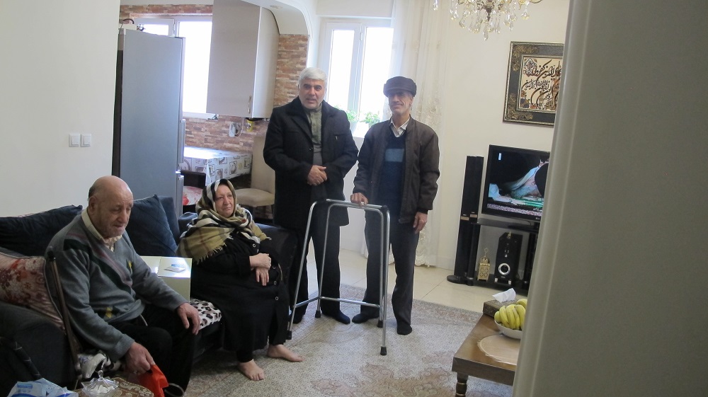 دیدار با ۲ بازنشسته در شهرستان پردیس دیدار با ۲ بازنشسته در شهرستان پردیس