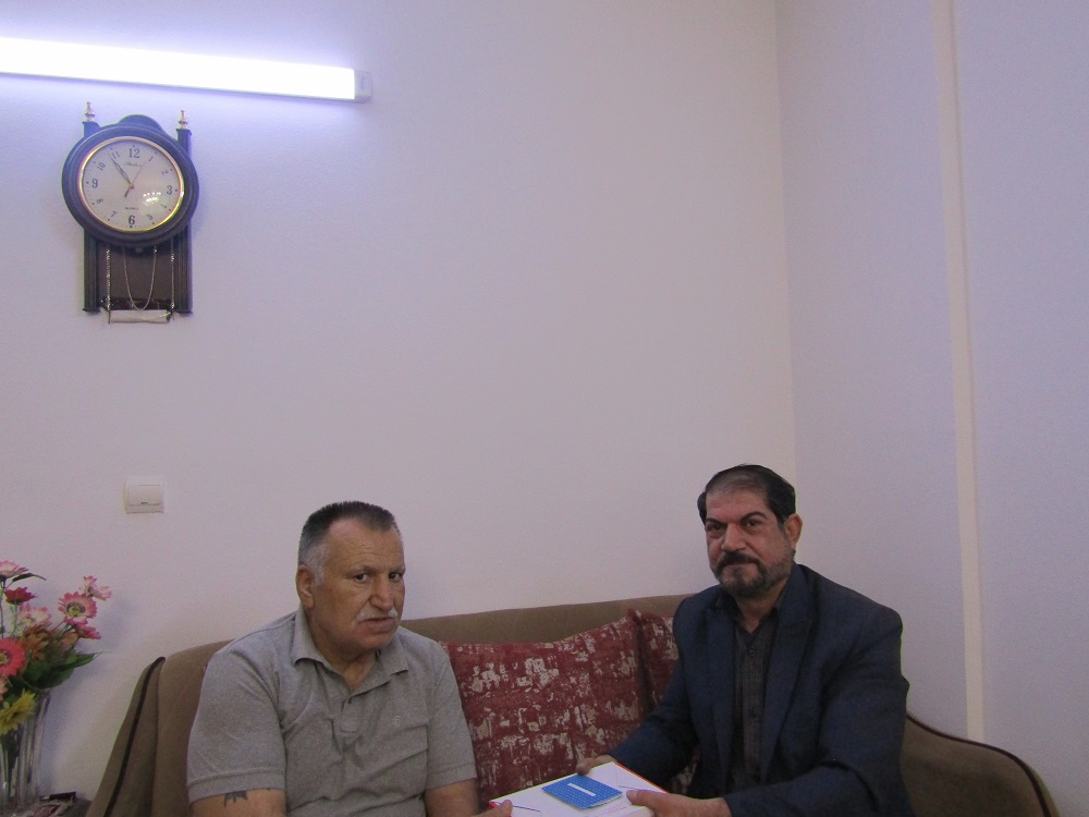 دیدار با چهار تن از بازنشسته ها در شهرستان پاکدشت دیدار با چهار تن از بازنشسته ها در شهرستان پاکدشت