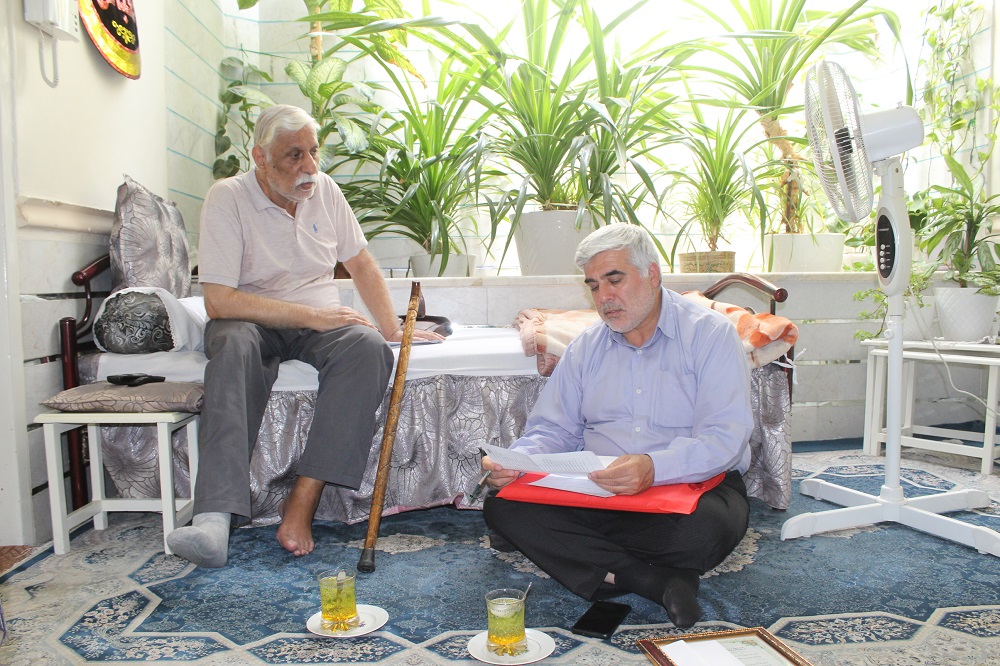 دیدار با 3 بازنشستگان در شهرستان ورامین دیدار با 3 بازنشستگان در شهرستان ورامین