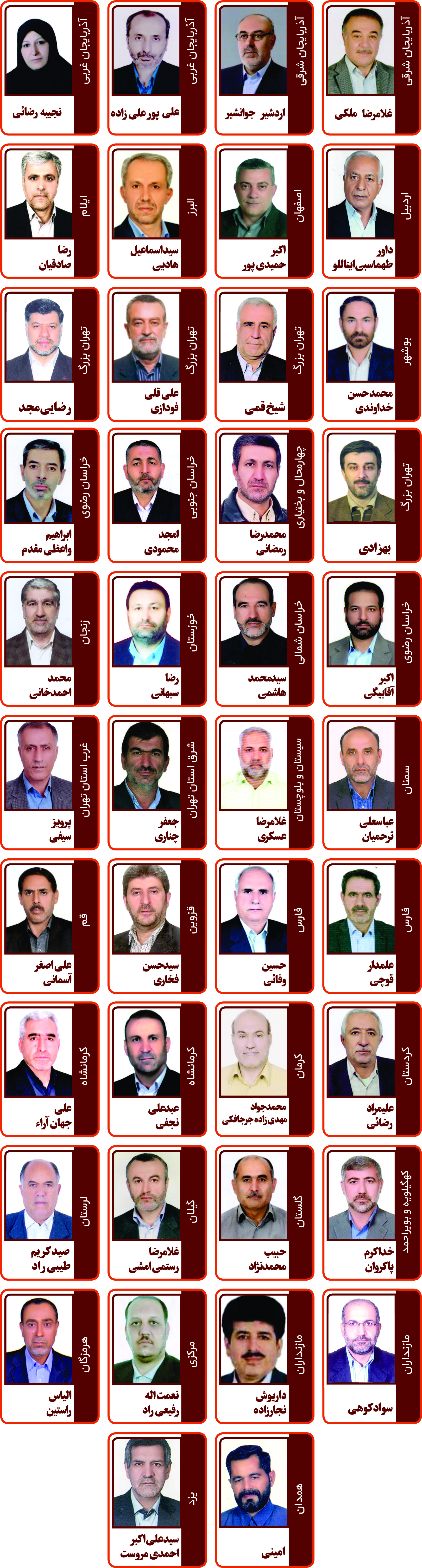 نمایندگان چهارمین مجمع کانون بازنشستگان ناجا