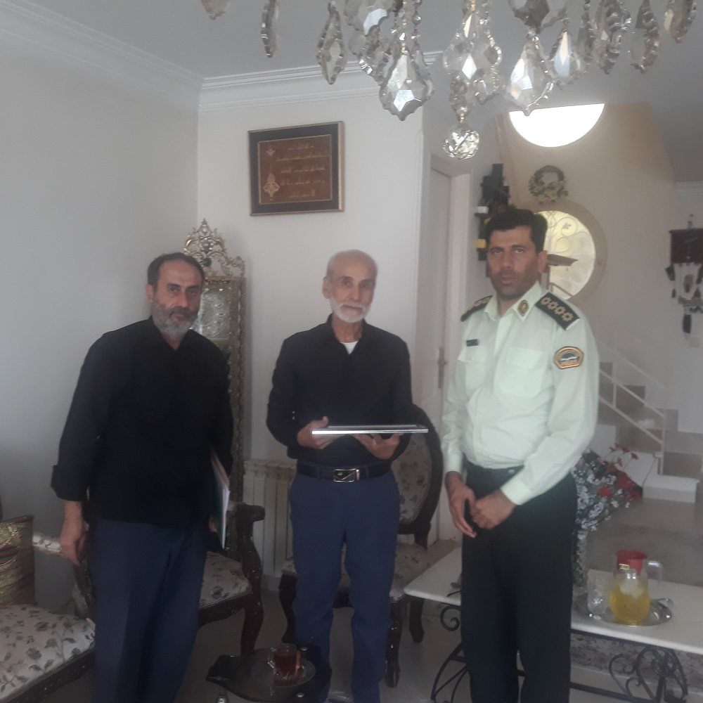 دیدار با 2 بازنشسته در شهرستان پردیس دیدار با 2 بازنشسته در شهرستان پردیس