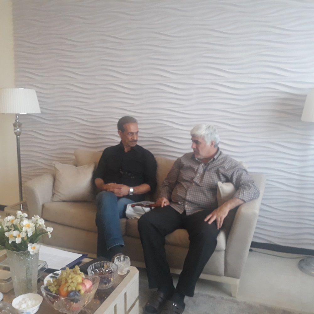 دیدار با ۲ بازنشسته در شهرستان پردیس دیدار با ۲ بازنشسته در شهرستان پردیس