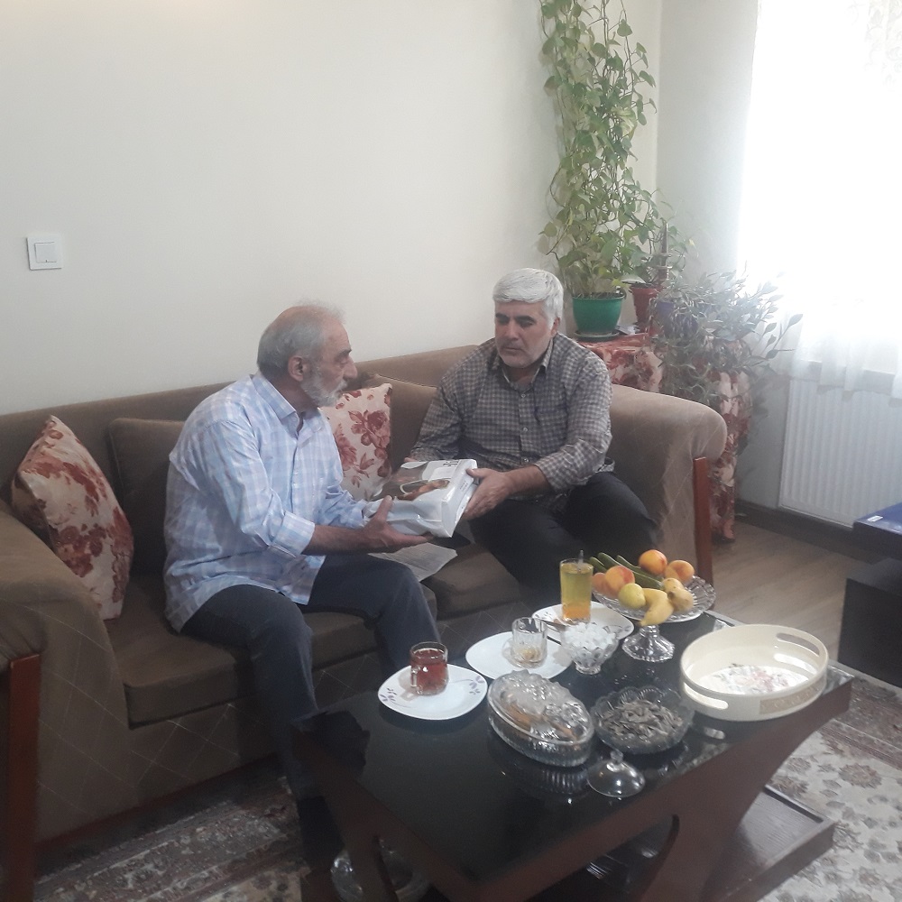 دیدار با ۲ بازنشسته در شهرستان پردیس دیدار با ۲ بازنشسته در شهرستان پردیس