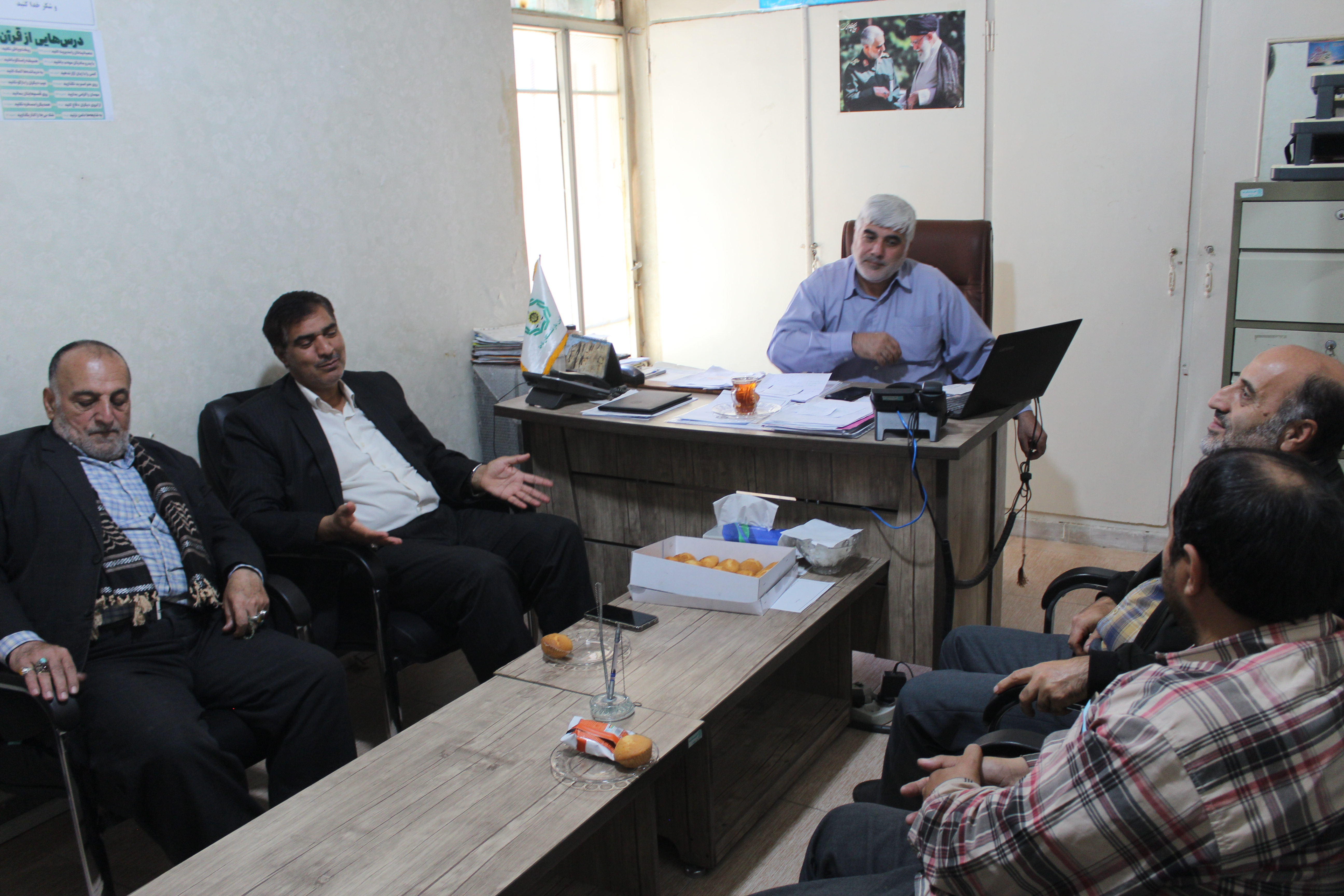 دیدار مسئول بسیج پیشکسوتان با رئیس کانون شرق استان تهران دیدار مسئول بسیج پیشکسوتان با رئیس کانون شرق استان تهران