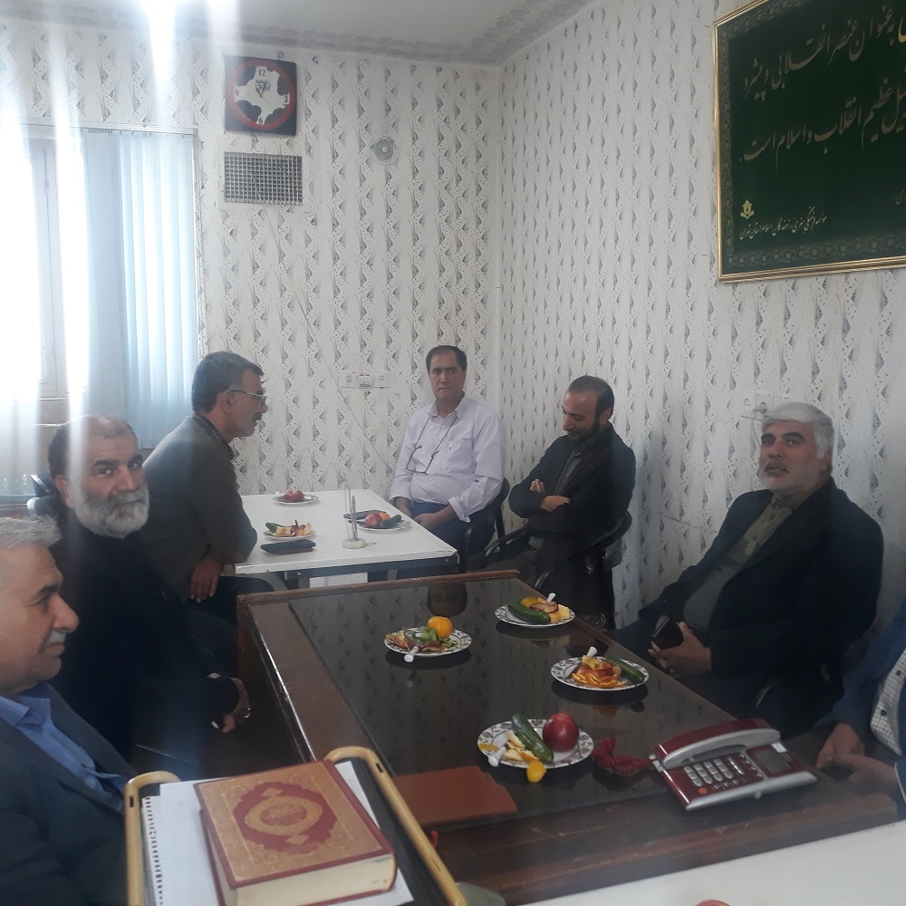 جلسه با بسیج پیشکسوتان جهاد و شهادت شهرستان ورامین جلسه با بسیج پیشکسوتان جهاد و شهادت شهرستان ورامین