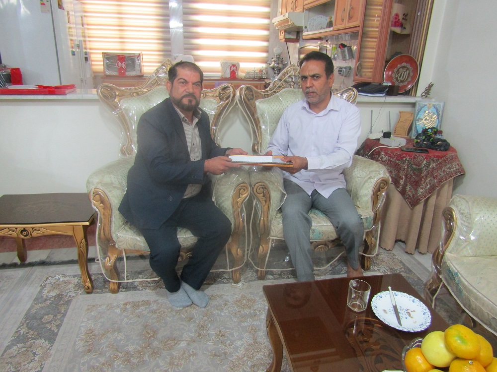 دیدار با 4 بازنشسته در شهرستان پاکدشت دیدار با 4 بازنشسته در شهرستان پاکدشت