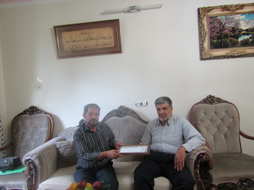 دیدار با 4 بازنشسته در شهرستان پاکدشت دیدار با 4 بازنشسته در شهرستان پاکدشت