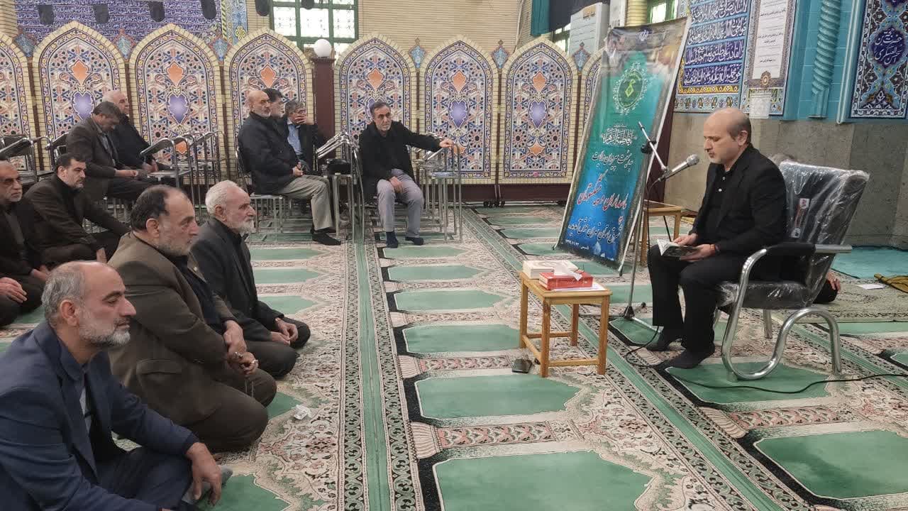 برگزاری چهلمین جلسه هیئت پاسداران و پیشکسوتان شرق استان تهران برگزاری چهلمین جلسه هیئت پاسداران و پیشکسوتان شرق استان تهران