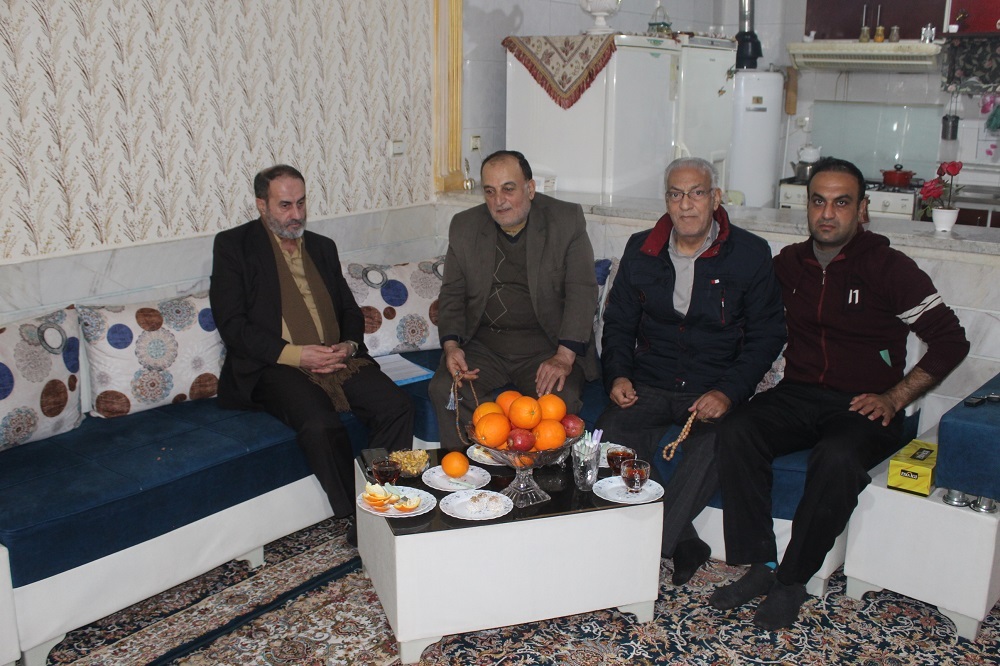 دیدار با ۲ بازنشسته در شهرستان ورامین دیدار با ۲ بازنشسته در شهرستان ورامین