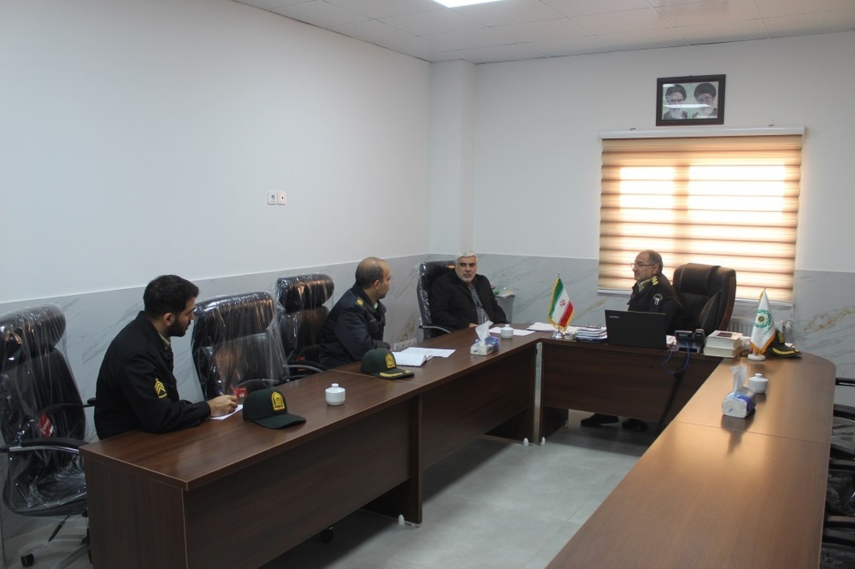 برگزاری جلسه با معاون هماهنگ کننده فا ویژه شرق استان تهران