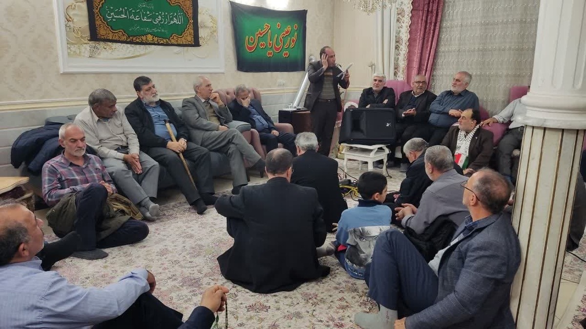 مراسم دورهمی هیئت پاسداران و پیشکسوتان فراجا شرق استان تهران