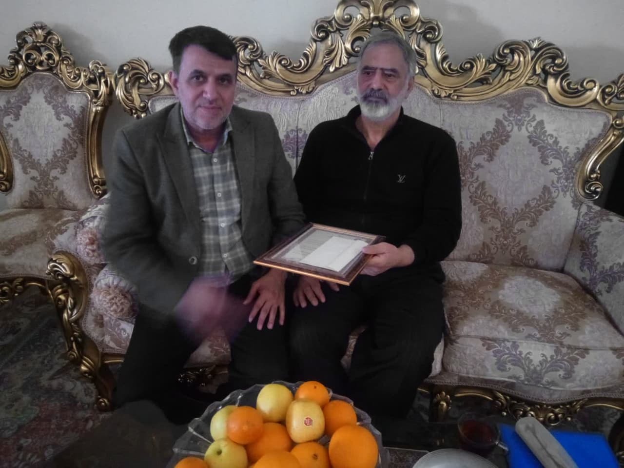 دیدار با 2 بازنشسته در شهرستان پردیس دیدار با 2 بازنشسته در شهرستان پردیس