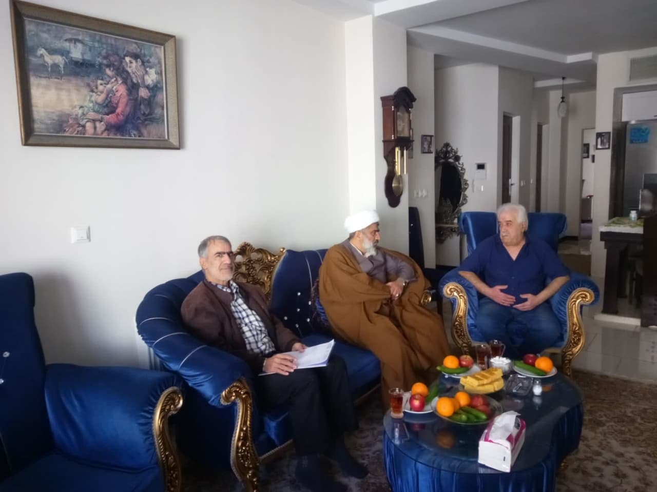 دیدار با 3 بازنشسته در شهرستان پردیس دیدار با 3 بازنشسته در شهرستان پردیس