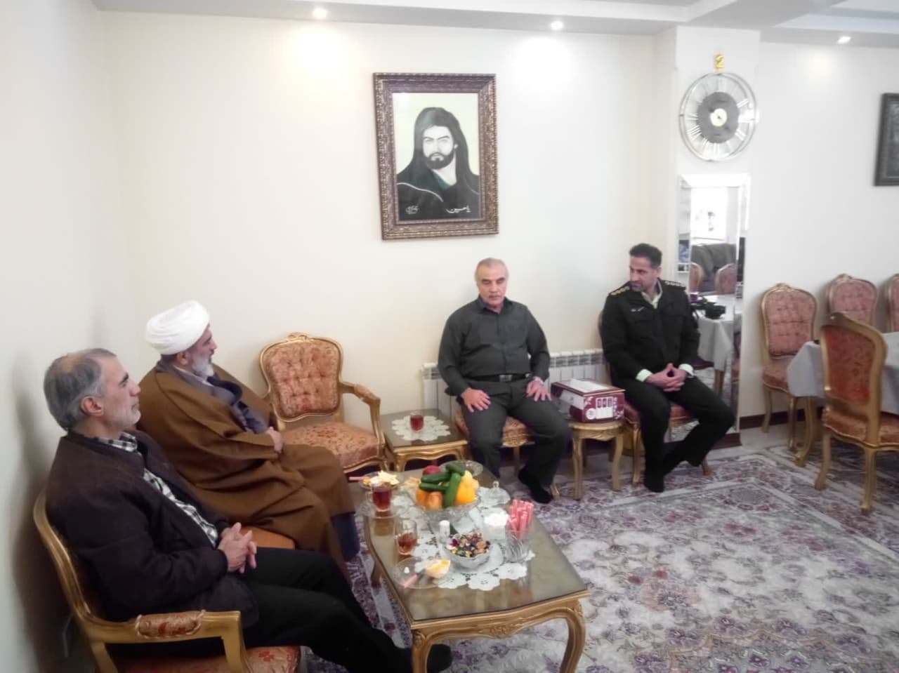 دیدار با 3 بازنشسته در شهرستان پردیس دیدار با 3 بازنشسته در شهرستان پردیس