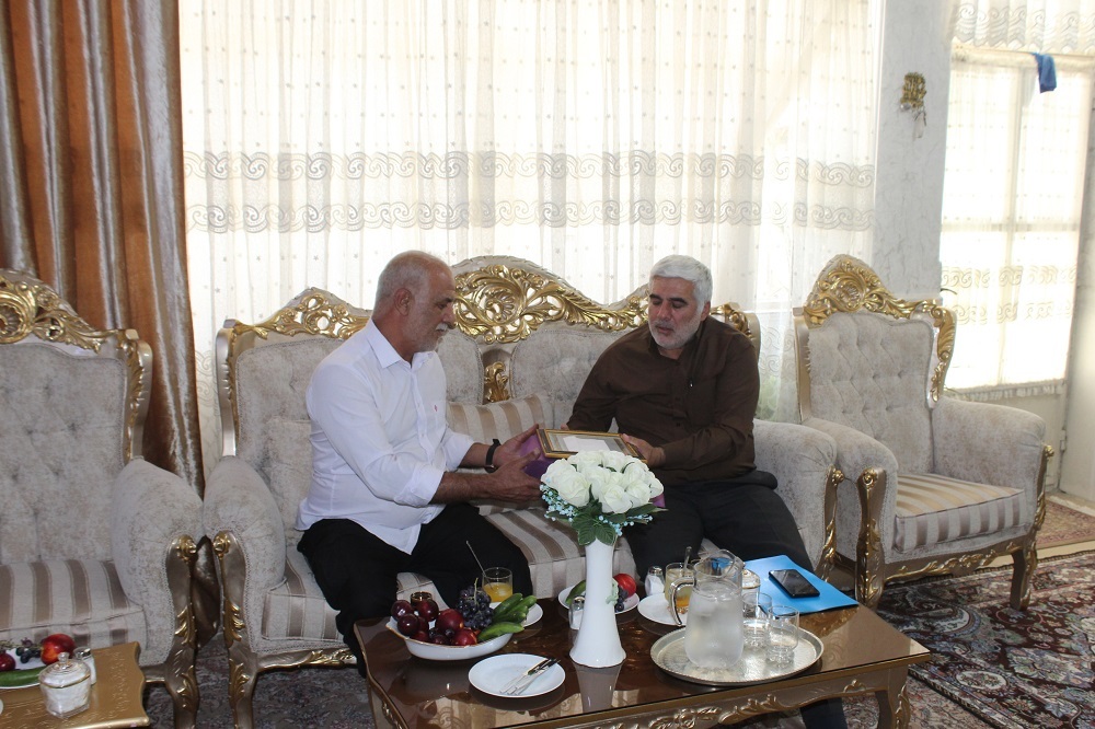 دیدار با بازنشسته سیداصغر شاه بختی در شهرستان ورامین دیدار با بازنشسته سیداصغر شاه بختی در شهرستان ورامین