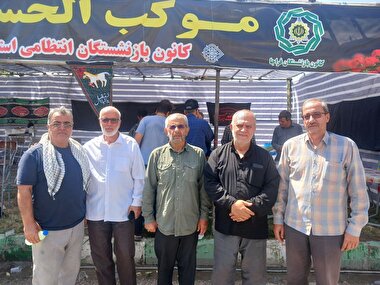 گزارش تصویری از  موکب الحسین (ع) کرمانشاه