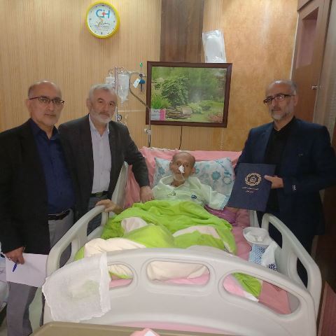 عیادت از پیشکسوتان شهرستان رشت عیادت از پیشکسوتان شهرستان رشت