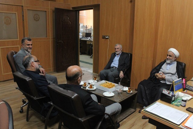 دیدار رئیس عقیدتی سیاسی انتظامی استان با رئیس کانون دیدار رئیس عقیدتی سیاسی انتظامی استان با رئیس کانون