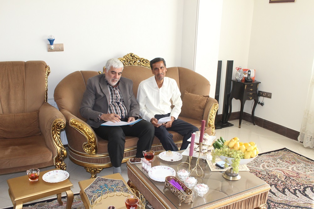 دیدار با 2 بازنشسته شهرستان ورامین دیدار با 2 بازنشسته شهرستان ورامین