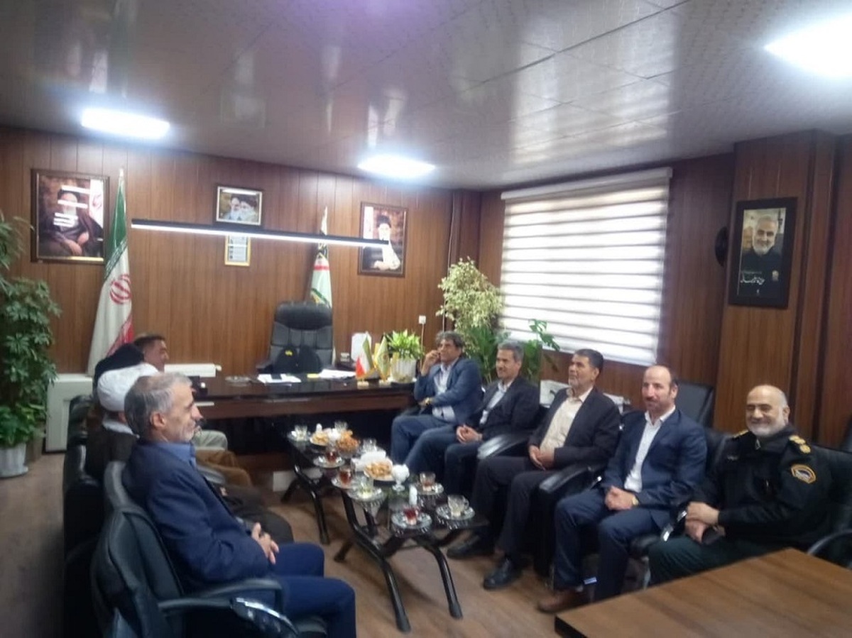 دیدار نوروزی با فرمانده انتظامی شهرستان پردیس