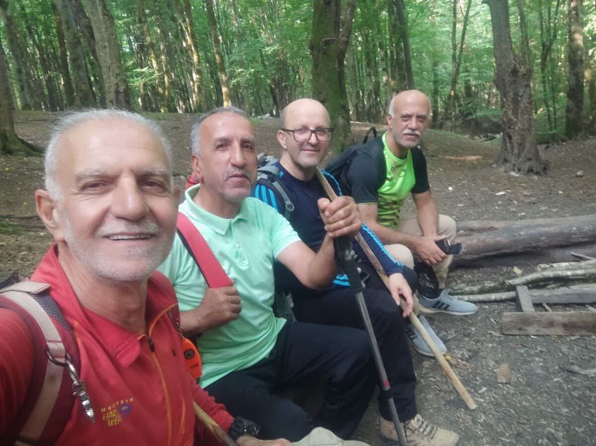 اجرای برنامه کوهنوردی پیشکسوتان انتظامی شهرستان چالوس