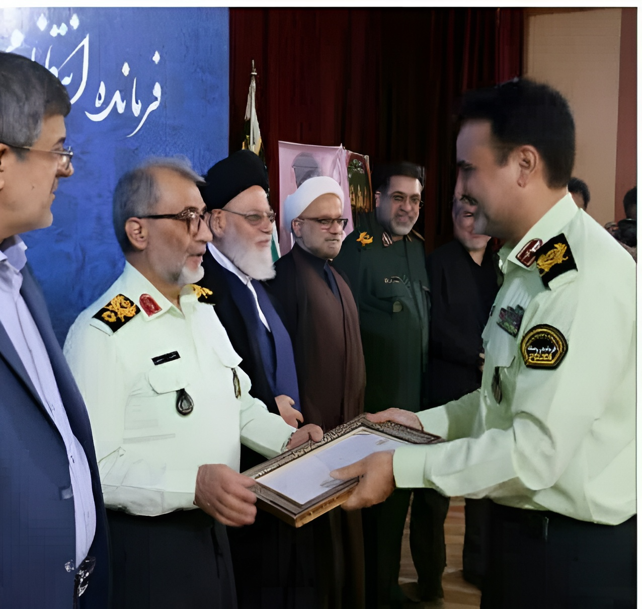 برگزاری آئین تکریم و معارفه فرماندهی انتظامی استان یزد