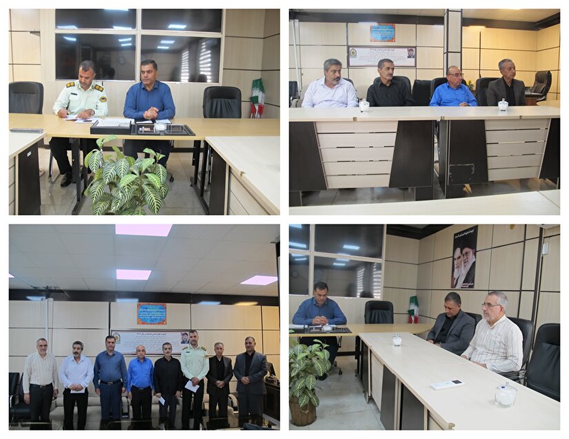 تجلیل از پیشکسوتان انتظامی شهرستان مهران