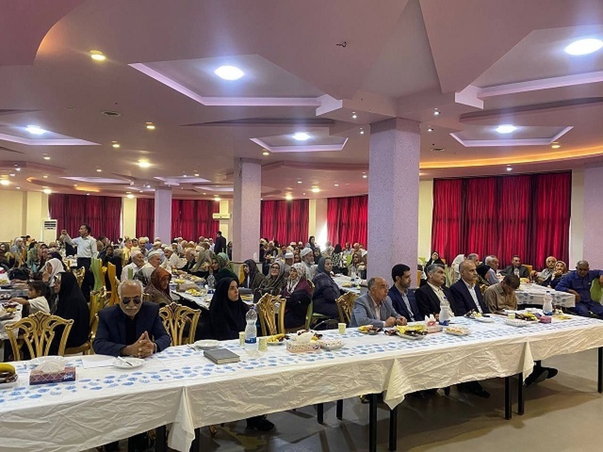 برگزاری ضیافت خانوادگی با حضور ۲۰۰ نفراز اعضای وابسته نیرو‌های مسلح