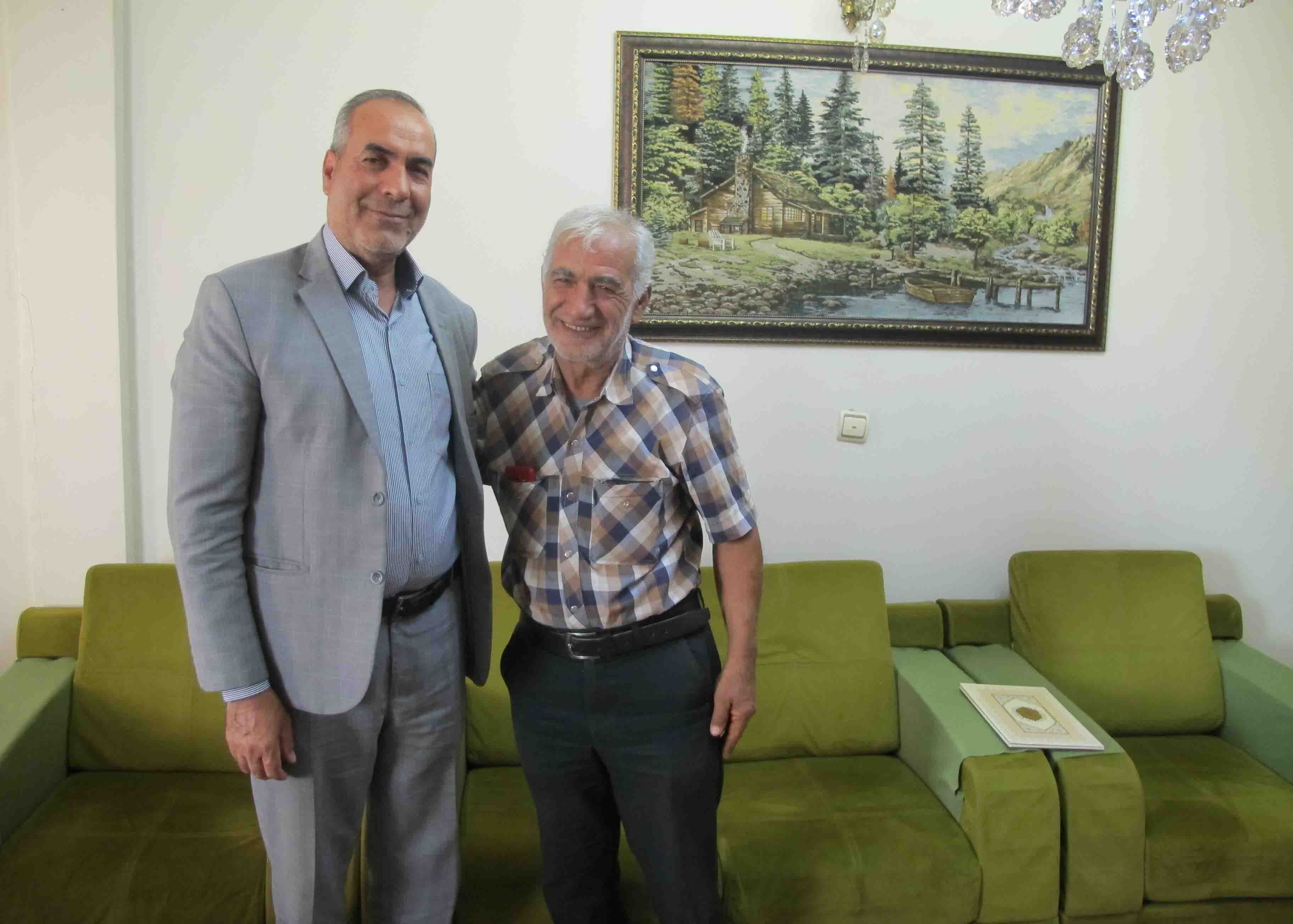 دیدار با ۵ پیشکسوت در شهرستان اراک دیدار با ۵ پیشکسوت در شهرستان اراک