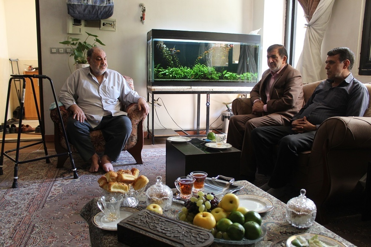 دیدار با ۲ بازنشسته در شهرستان ورامین و قرچک