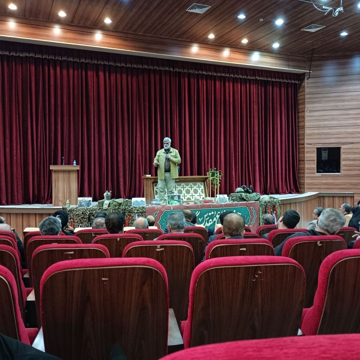 مراسم گرامیداشت هفته دفاع مقدس در شهرستان رودهن