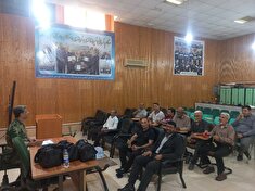 برگزاری مسابقه تیراندازی به مناسبت هفته فراجا